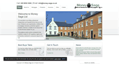Desktop Screenshot of money-sage.co.uk